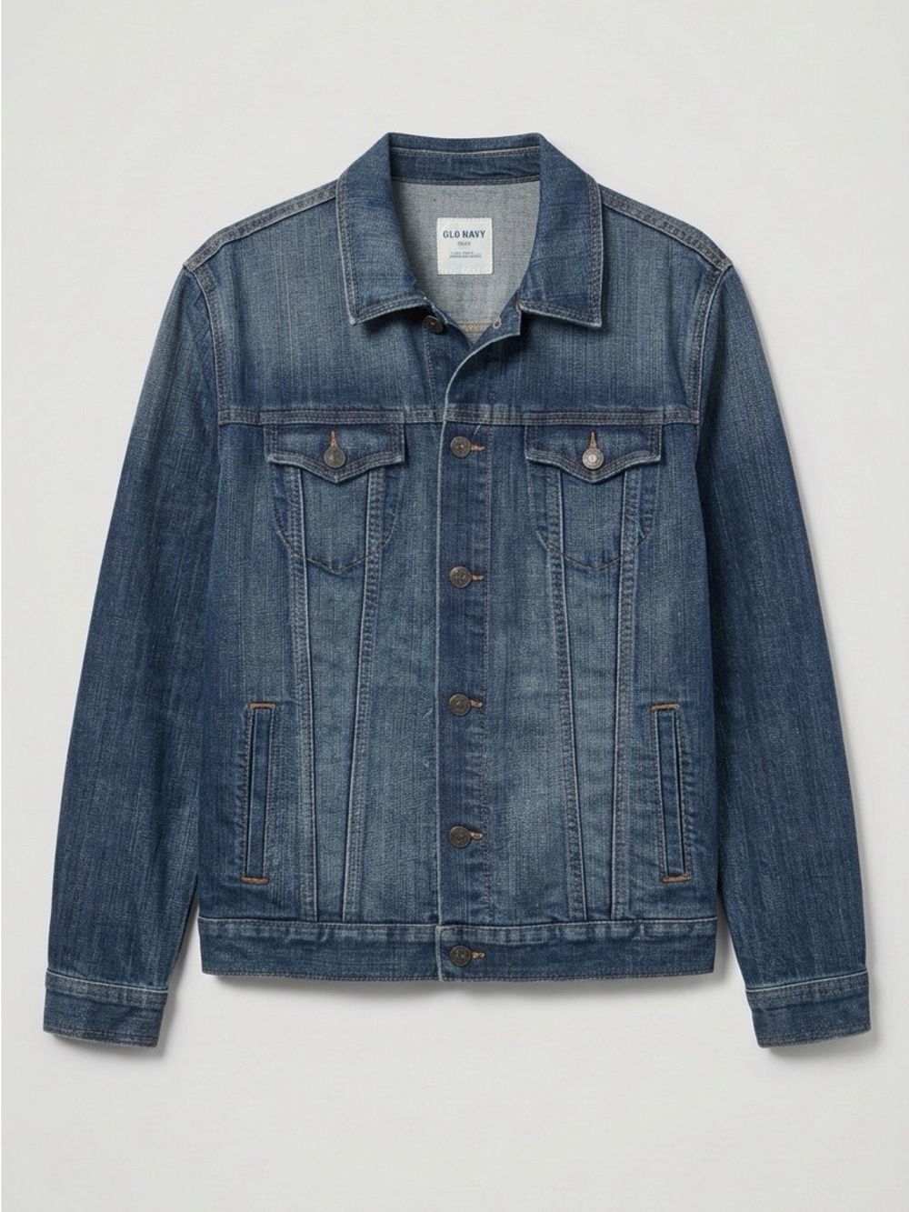 Old Navy Dark Blue Denim Jacket - Women's Jean Jacket